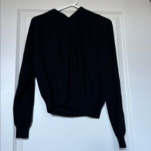 ONE GREY DAY Cashmere Pullover Hoodie Sweater (S)